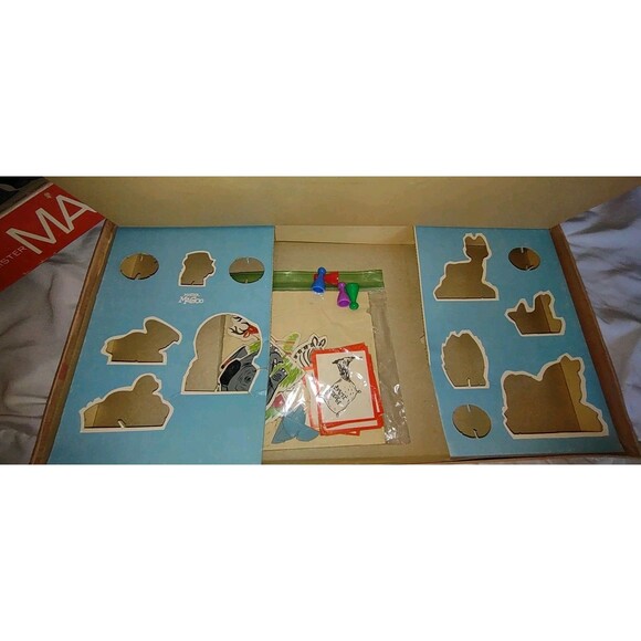 1961 RARE Vintage Mister Magoo Visits The Zoo Board Game Lowell UPA Pictures - Picture 4 of 11